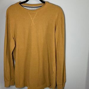 Weatherproof Men's Yellow and Gold Shirt